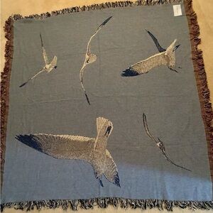 Taylor Swift 1989 Era Woven Blanket Rare Official Merch Reversible Throw